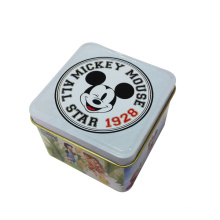 90X90X65mm Square Shaped Metal Watch Box Promotion